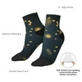 thumbnail image 6 of Fuzoiu North American Bald Eagle Print Adult Socks, Crew Moisture-wicking Socks, Unisex Cushion Crew Socks,Casual Sports Ankle Socks, 6 of 7