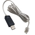 thumbnail image 1 of ADN-5989 - USB A MALE TO RJ45 MALE 10FT WHT DATA CABLE FOR MTP 3100, 1 of 1