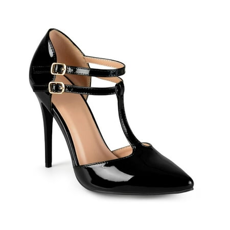 

Journee Collection Womens Tru Patent Pointed Toe Pumps
