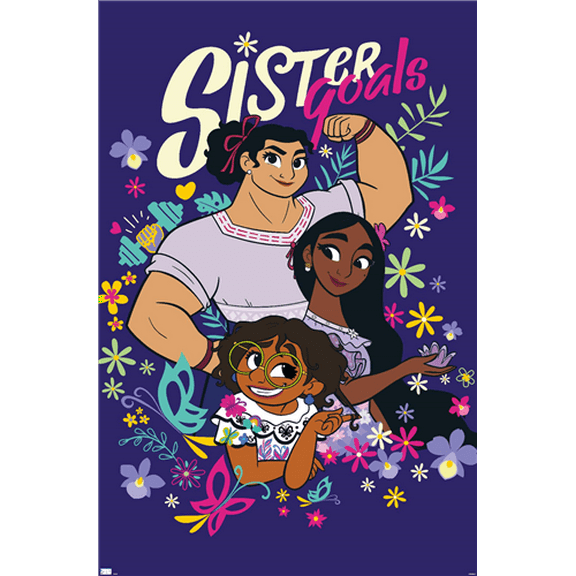 Disney Encanto - Sister Goals Wall Poster, 22.375" x 34"