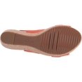 thumbnail image 4 of Clarks 26145428: Women's Annadel Ivory Coral Nubuck Wedge Sandal (8.5 B(M) US Women), 4 of 6