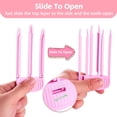 thumbnail image 7 of 2PCS Volumizing Hair Clips for Women, Hair Volume Clip Styling Tools Volumizing Comb for Fluffy Bangs Clips for Root Lift Hair Styling Tools, Root Booster Clips, Rose Red, 7 of 7