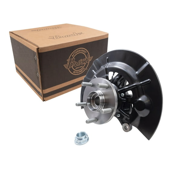 Brock Aftermarket Replacement Front Driver Left Loaded Steering Knuckle Assembly Compatible with 2012-2017 Toyota Camry SE 2.5L