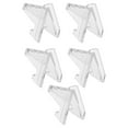 thumbnail image 2 of 5PCS Plastic 54*35mm Trading Card Stands Exhibit Display Cards Commemorative Coins Bracket, 2 of 10