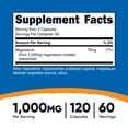 thumbnail image 5 of Nutricost Magnesium Orotate Supplement 1000mg Per Serving, 60 Servings, Supplement, 5 of 5