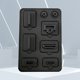 thumbnail image 4 of Juego Tapones Malla 8 Piezas Cubierta Antipolvo para Interruptor NS/interruptor OLED (negro), 4 of 6
