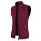 thumbnail image 4 of Chaleco con cremallera para hombre de otoño e invierno, suéter fino de terciopelo, cárdigan ajustado, chaleco con bolsillo y capucha para hombre, 4 of 5
