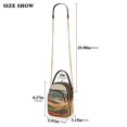 thumbnail image 2 of FORMRS Crossbody Bag for Women Quilted Travel Shoulder Cell Phone Purse with Chain Strap Handbag, Abstract Wavy Landscape, 2 of 7