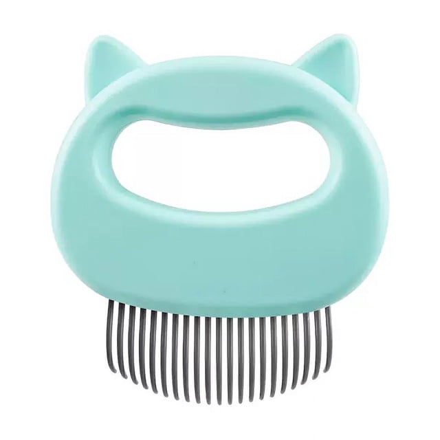 Peine de concha para perros y gatos, suministros para pelo largo y corto, peine flotante inglés para mascotas, peine de concha para pelo corto