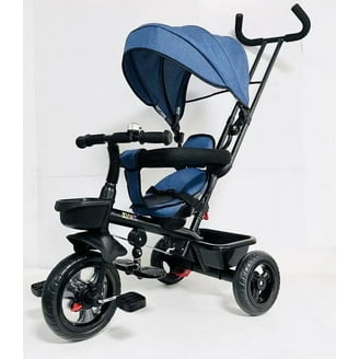 UBRAVOO Tricycle Pour Bébé Pliable Avec Poignée Parentale Réglable