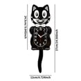 thumbnail image 3 of Wall Clock 2D Adorable Swinging Tail Wall Clock Silent Quartz Clock for Living Room Decor(Requires 2 X Aa Battery Not Included) Desk Clock,Silent Clock,Alarm Clock,Analog Clock,Digital Clock,Decorati, 3 of 6