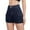 Blue, variant on vigerkar 2025 Women's High Waist Slim Fit Pocketed Cargo Shorts for Summer Casual Comfort Shorts for Women Black, M