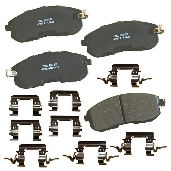 Disc Brake Pad Set Fits select: 2007-2012 NISSAN ALTIMA, 2015-2017 NISSAN SENTRA