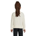 thumbnail image 3 of Wonder Nation Girls Graphic Sweatshirt with Long Sleeves, Sizes 4-18 & Plus, 3 of 5