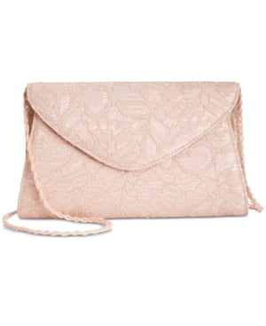 blush clutch purse