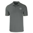 thumbnail image 2 of Men's Cutter & Buck Gray New York Mets Forge Eco Recycled Polo, 2 of 3