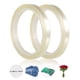 thumbnail image 5 of Cintas aislantes Methold 2 uds línea de advertencia adhesivo de un solo lado impermeable transparente Type2, 5 of 6