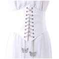 thumbnail image 1 of Product Classification Belt Product Title Bow Knot Court Women's Thin Chain Girdle Elastic Belt Girdle -Wide Women's Style Straps Corset Accessory Platform Competitor Title Wide Bow Chain Girdle Thin, 1 of 7