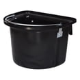 thumbnail image 3 of Horse Feeder Feed Trough Hanging Container Durable ABS Metal Material for Outdoor Farm and Ranch Use, 3 of 9