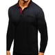 thumbnail image 2 of Camisas de polo estampadas para hombre Camisetas de manga larga con cuello de botones Blusa informal Tops, 2 of 3