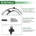 thumbnail image 3 of Unique Bargains ABS Wheel Speed Senor ABS Sensor Anti-lock Braking System Sensor for Toyota Sienna 2001-2003 Front Right, 3 of 7