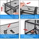 thumbnail image 5 of Paquete de 2 trampas humanas para ratas y ratones vivos para interiores y exteriores (negro), 5 of 5