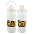 thumbnail image 1 of Bouteille d'Eau Isolée en Acier Inoxydable 304 avec Couvercle à Paille Automatique, Double Paroi sous Vide, Large Poignée Rotative, Étanche, Garde Froid et Chaud, Bouteille d'Eau de Sport 1500ml pour Gym Entraînement Physique, 1 of 7
