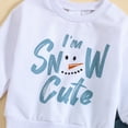 thumbnail image 5 of zuwimk Toddler Baby Boy Fall Winter Clothes Letters Fish Embroidery Crewneck Sweatshirt Pants Sets Cute Baby Boy Outfits (3-6 Months,White), 5 of 5