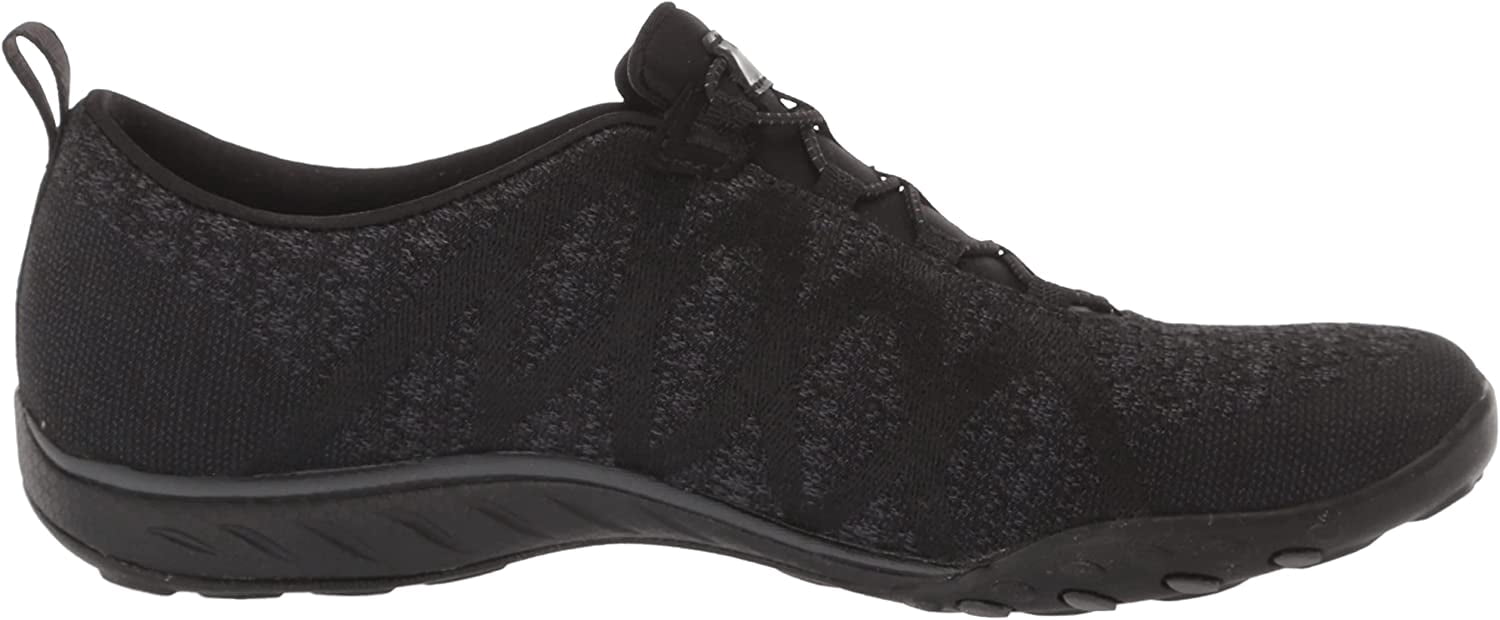 Skechers Women's Breathe Easy Infi-knity Knit Bungee Comfort Slip-on Sneaker, Wide Widths Available