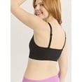 thumbnail image 2 of Joyspun Women's Seamless Plunge Pullover Bralette, Sizes S-3XL, 2 of 5
