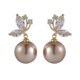 thumbnail image 1 of 1 par Pendientes de aleación con estilo Mujeres Pearl Ear Studs Chic Ear Joyerías, 1 of 6