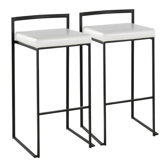 LumiSource Fuji Stacker Barstool - Set of 2