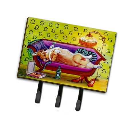 

Carolines Treasures 7406TH68 Corgi Home Alone Leash or Key Holder Triple multicolor