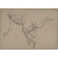 thumbnail image 3 of Joseph Parrocel 24x18 Black Modern Framed Museum Art Print Titled - Falling&nbsp;Figure, 3 of 5