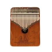 Kalimba Thumb Piano 21 Keys Thumbsticks Organs Beginners Musical Instruments Musical Instruments Gift, Christmas And Halloween Gift, Thanksgiving Gift