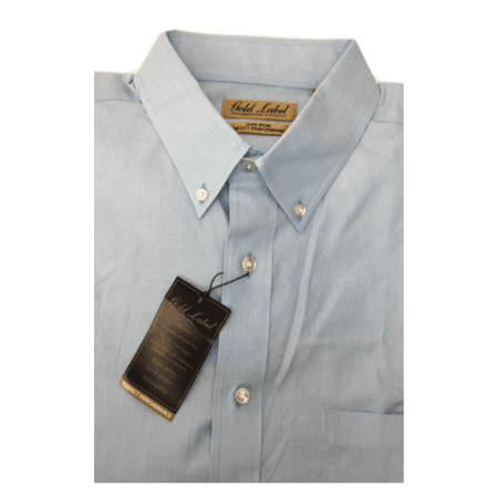 

ROUNDTREE and YORKE Gold Label Short Sleeve Solid Cotton Aqua Blue size L