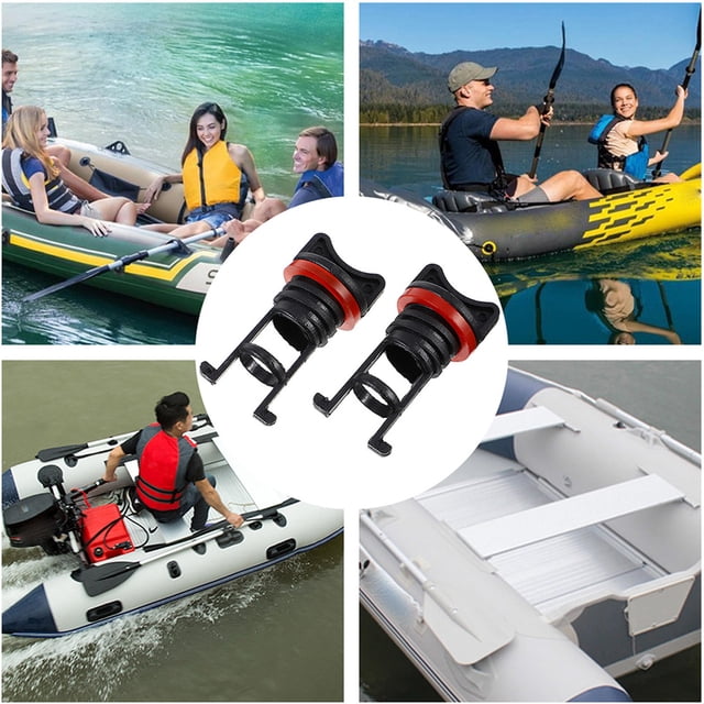 unbranded 4Ud Repuestos De Tapón Para Kayak Y Bote Color Surtido Con Instalación Rápida Y Segura