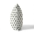 thumbnail image 4 of Dot Lyfe Ivory Charcoal Throw Pillow, 4 of 4