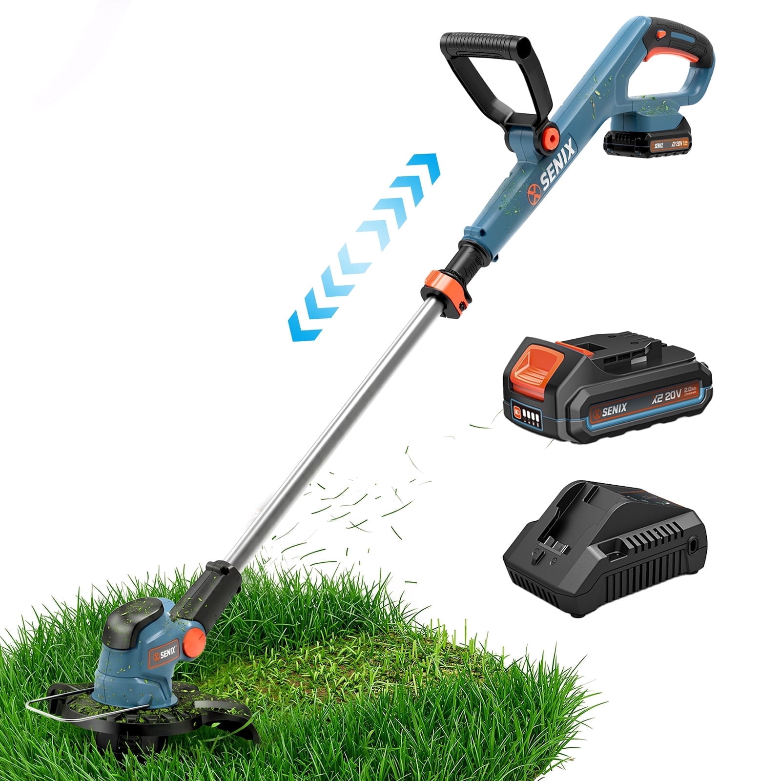Senix, Weed Trimmer, 20V Cordless, 10