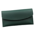 thumbnail image 1 of Carteras de cuero para mujer - Cartera de chequera con bloqueo RFID con ranuras para tarjetas de crédito, 1 of 5