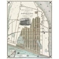 thumbnail image 2 of Land Co 20x24 White Modern Wood Framed Museum Art Print Titled - Point Pleasant New Jersey Landowner - 1880, 2 of 4