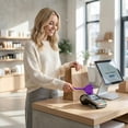 thumbnail image 6 of 3D Printed Tap-to-Pay Wand - 3D Printed Credit Card Tap Wand - Star Magic Contactless Credit Card Holder Wand(Purple), 6 of 7