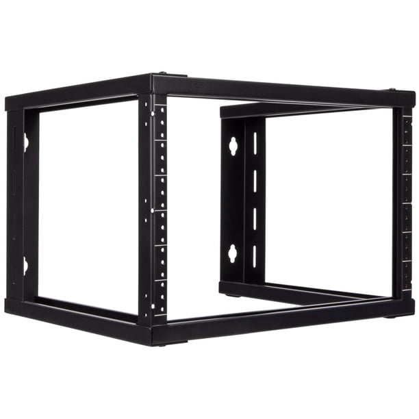 Rack para Servidor NavePoint 6U 19" Marco Abierto Profundidad 41 cm Negro