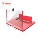 thumbnail image 2 of Amplificador de pantalla de teléfono extraíble Lupa móvil plegable Soporte de ampliación 3D, 12 pulgadas y rojo Kearding EL4781-06B, 2 of 2