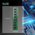 thumbnail image 6 of DDR3 4G RAM Memory 1333Mhz 240 Pins Desktop Memory PC3-10600 DIMM RAM Memoria for Dedicated Memory,1 * RAM Memory,green, 6 of 8