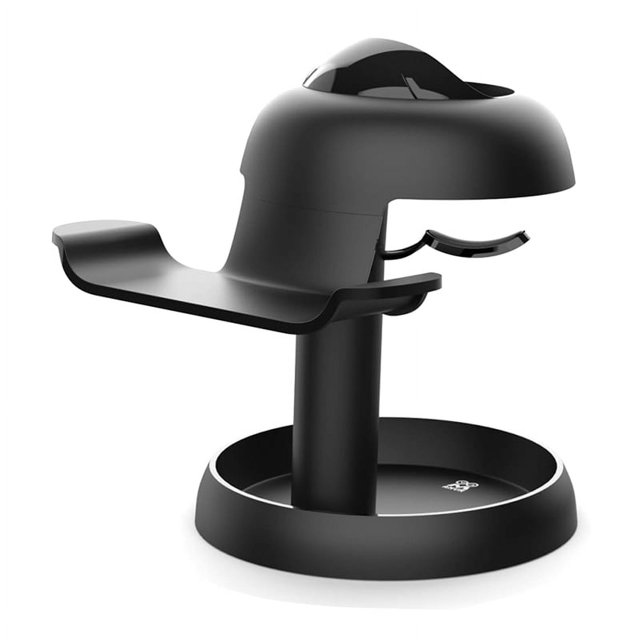 Soporte para Auriculares de Realidad Virtual para //Quest 3, Soporte Estable para Escritorio y Pantalla, Color Negro
