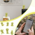 thumbnail image 1 of 6PCS Dreams Smiski Glow in The Dark Figure, Smiski HIPPERS Yoga Series Blind Box, 1 of 8
