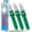 Green, variant on ABPETE Marine Safety Flares,Waterproof LED Boat Flare with Light Sensor, USCG Approved Emergency Signal for Fishing, Buoys, Life Rafts & Rescue(Red,3-Pack,7.7x1.5 Inch)