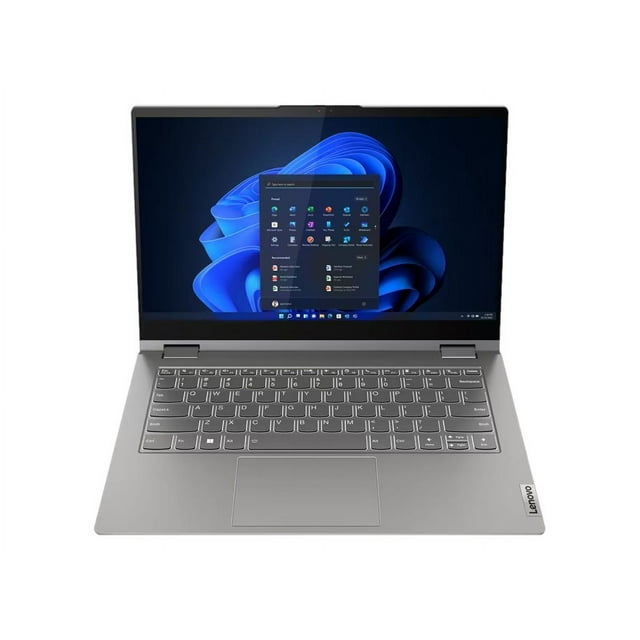 Lenovo ThinkBook 14s Yoga G3 IRU 21JG - Conception à Rabat - Intel Core i7 - 1355U / jusqu'à 5 GHz - Win 11 Pro - Intel Iris Xe Graphics - 16 Go RAM - 512 Go SSD NVMe - Écran Tactile IPS 14 Pouces 1920 x 1080 (Full HD) - Wi‐Fi 6 - Double Ton Gris Minéral - Clav.: Français / Anglais