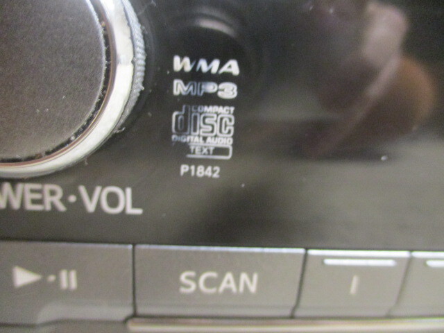 Pre-Owned Toyota Sienna Single Disc CD MP3 WMA Player Radio Stereo P1842 OEM LKQ - Verify Specific Vehicle Fitment In Description - (Good)